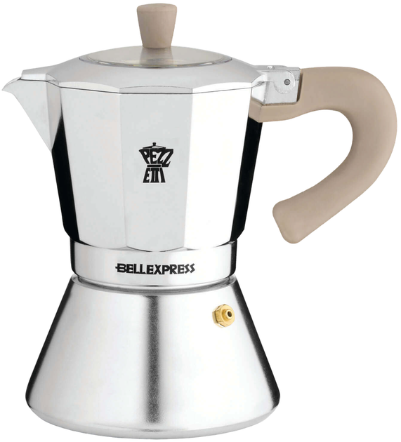 Kawiarka Pezzetti Bellexpress BELL06CPINDX Aluminiowa Srebrna 6 filiżanek (8000743006774) - obraz 1