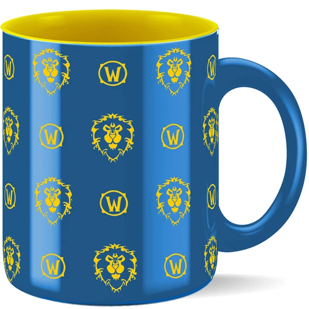 Kubek Blizzard WORLD OF WARCRAFT Wzór Alliance 325 ml (FWWMUG24BKAll0001) - obraz 2