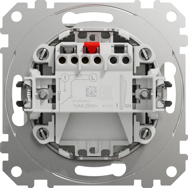1-клавішний вимикач Schneider Electric Sedna Design білий (SDD111101) - Фото 2 1-клавішний вимикач Schneider Electric Sedna Design білий (SDD111101) - зображення 2
