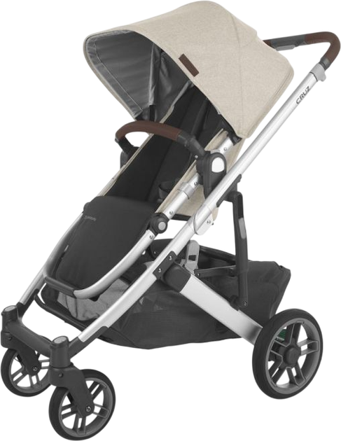 Универсальная коляска 2 в 1 UPPAbaby Cruz V2 Declan Oat Mélange / Silver Frame (810030093411) - изображение 4