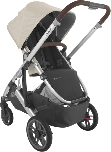 Универсальная коляска 2 в 1 UPPAbaby Cruz V2 Declan Oat Mélange / Silver Frame (810030093411) - изображение 5