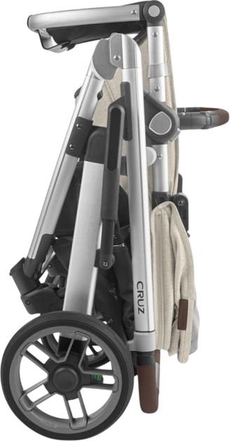 Универсальная коляска 2 в 1 UPPAbaby Cruz V2 Declan Oat Mélange / Silver Frame (810030093411) - изображение 17