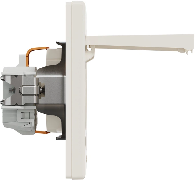 Розетка з кришкою з заземленням Schneider Electric Asfora Крем EPH3100123 - зображення 3