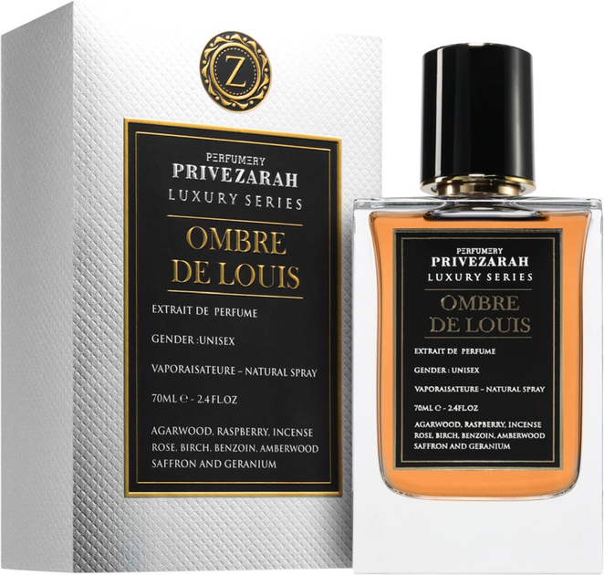Perfumy unisex Paris Corner PriveZarah Ombre De Louis 70 ml (6294659967256) - obraz 2