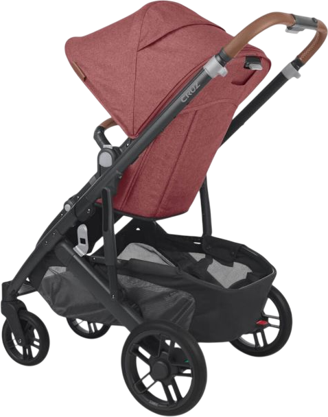 Универсальная коляска 2 в 1 UPPAbaby Cruz V2 Lucy Rosewood Mélange / Carbon Frame (810030098928) - Фото 13 Универсальная коляска 2 в 1 UPPAbaby Cruz V2 Lucy Rosewood Mélange / Carbon Frame (810030098928) - изображение 13