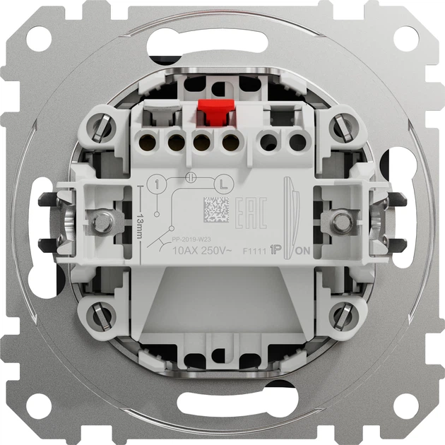 Вимикач кнопковий Schneider Electric Sedna Design Чорний SDD114111 - изображение 2