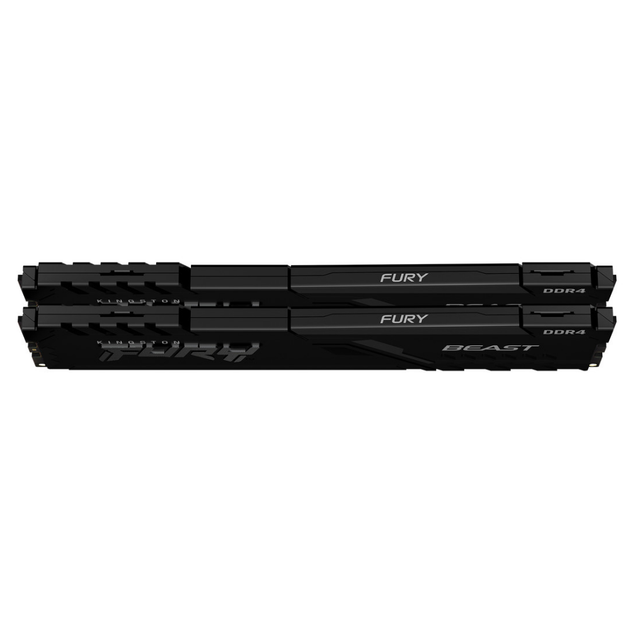Модуль памяти Kingston KF436C17BBK2/16 DDR4/16Гб/3200MHz/Fury Beast 2x8 для настольных ПК - изображение 2