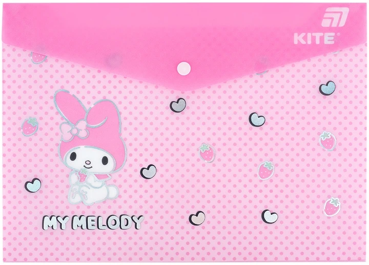 Набор папок на кнопке Kite My Melody А4 12 шт (HK25-244-3) - Фото 2 Набор папок на кнопке Kite My Melody А4 12 шт (HK25-244-3) - изображение 2