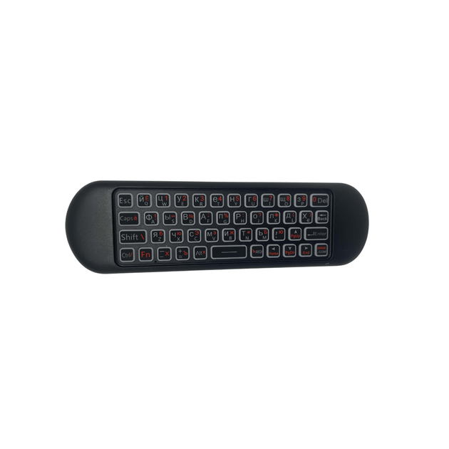 Пульт дистанційного керування M5 Air mouse USB BT/2.4G (гіроскоп + клавіатура EN/RU + підсвітка) - изображение 3