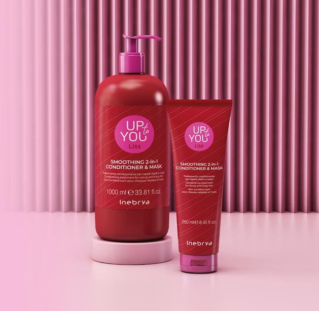 Maska nawilżająca do włosów Inebrya Up To You Liss 1 l (8008277265209) - obraz 2