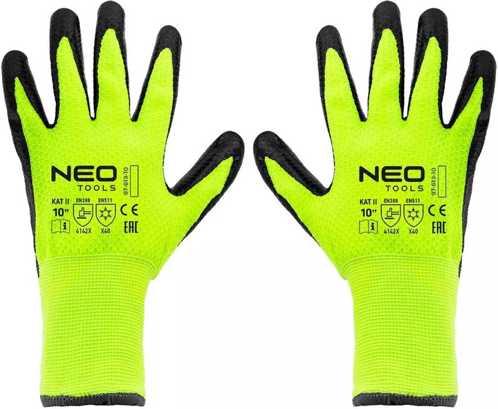 Rękawice robocze NEO Tools ocieplane 4142X 10" 97-613-10 (5907558484311) - obraz 1