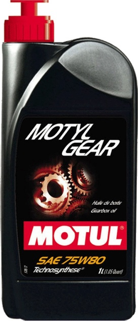 Трансмісійна олива Motul Motylgear SAE 75W80 GL-4/GL-5 1 л (3374650011349) - зображення 1