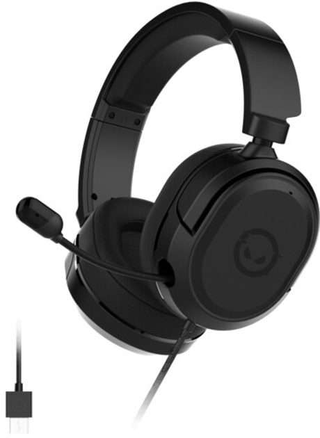Навушники Lorgar Kaya 360 Gaming 7.1 USB Black (LRG-GHS360) - зображення 3