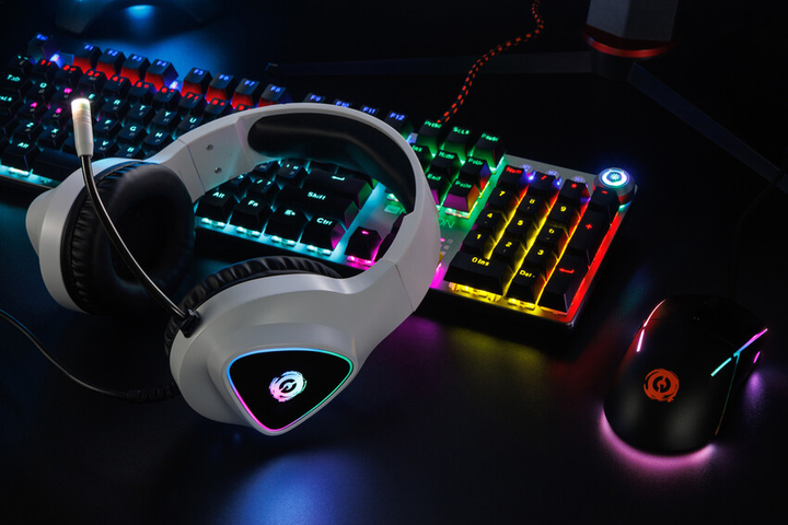 Навушники Canyon Shadder GH-6 Gaming 3.5 мм RGB White (CND-SGHS6W) - зображення 7