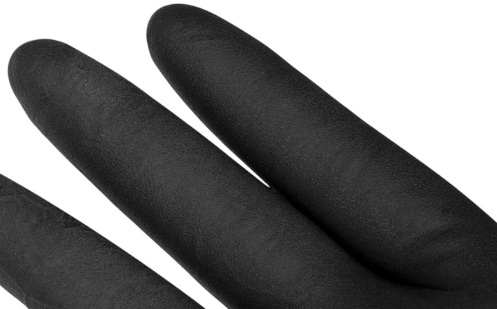 Нітрилові рукавички NEO Tools розмір L 97-691-L 100 шт чорні (5907558484526) - зображення 4