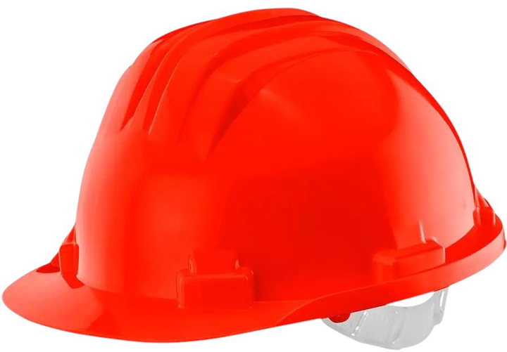 Kask ochronny NEO Tools 97-204 Red (5907558467383) - obraz 1