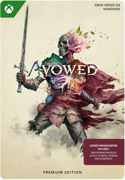 Гра XSX Avowed Premium Edition Steelbook (Електронний ключ) (196388438280) - зображення 1
