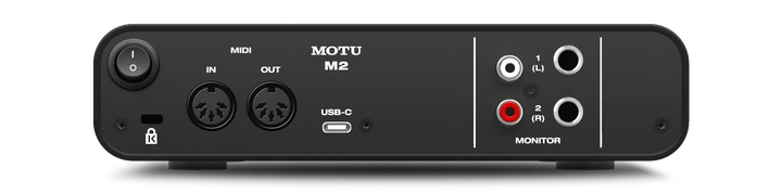 Аудіоінтерфейс MOTU M2 - изображение 3