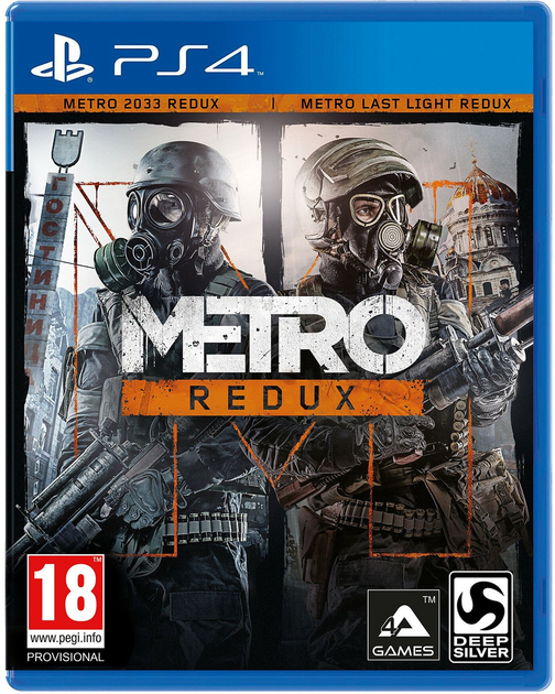 Гра PS4 Metro Redux (Blu-ray) (4020628886219) - зображення 1