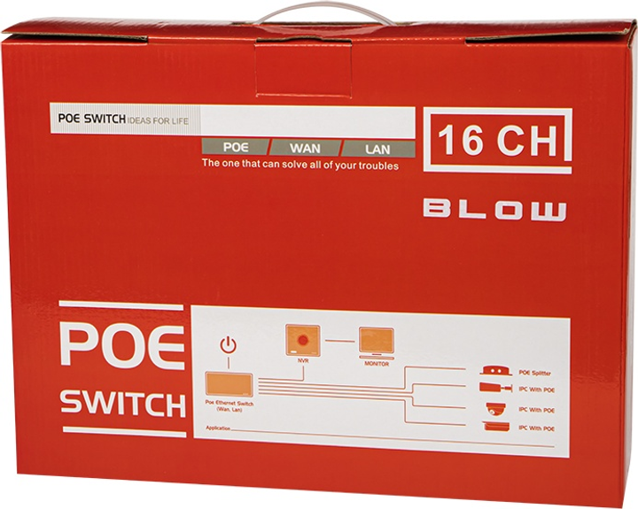 Комутатор Blow BL-SW18-16P (5900804127819) - зображення 3