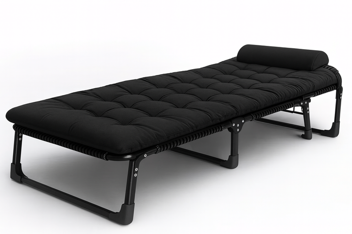 Раскладная кровать с матрасом и подушкой LEOBRO Black (LB-FB-A1-BLK) - Фото 4 Раскладная кровать с матрасом и подушкой LEOBRO Black (LB-FB-A1-BLK) - изображение 4