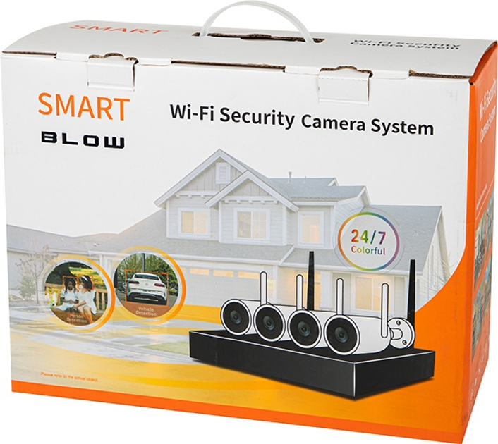 Комплект відеоспостереження Blow BL-W5BP4/WiFi/1TB (5900804136392) - зображення 4
