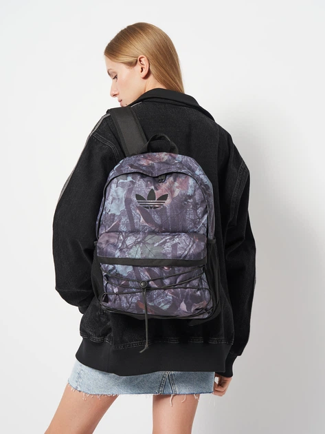Рюкзак спортивний 18.7 л вміщує формат А4 Adidas Forest Camo Cl
