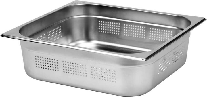 Pojemnik gastronomiczny Yato GN 2/3 perforowany 35.4x32.5x10 cm (5906083009099) - obraz 1
