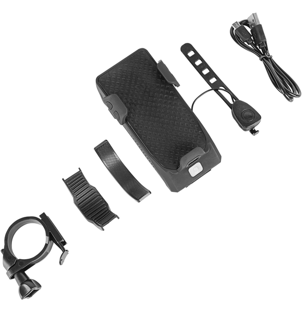 Тримач велосипедний Kruger&Matz XT50 3 в 1 Black (5901890047326) - зображення 6