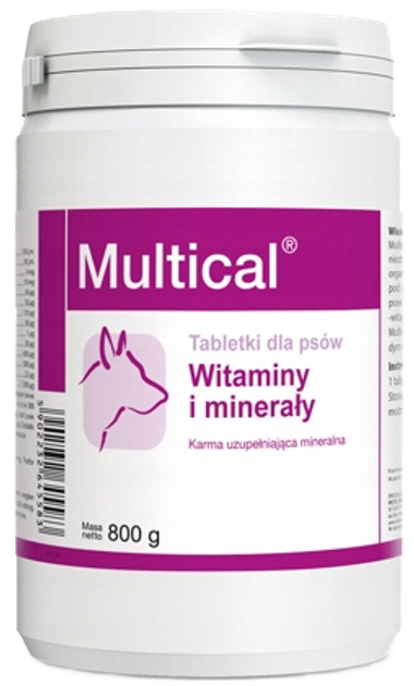 Вітаміни та мінерали Dolfos Multical для собак 800 г (5902232645583) - зображення 1
