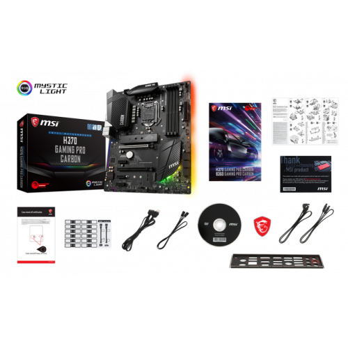 Материнская плата MSI H370 GAMING PRO CARBON (s1151-v2, Intel H370) - изображение 10