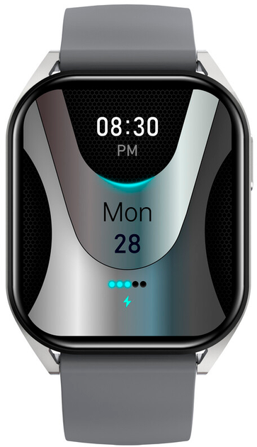 Smartwatch 85176200Canyon Chatter SW-58 BT-CALL Silver Grey (CNS-SW58SS) - obraz 2