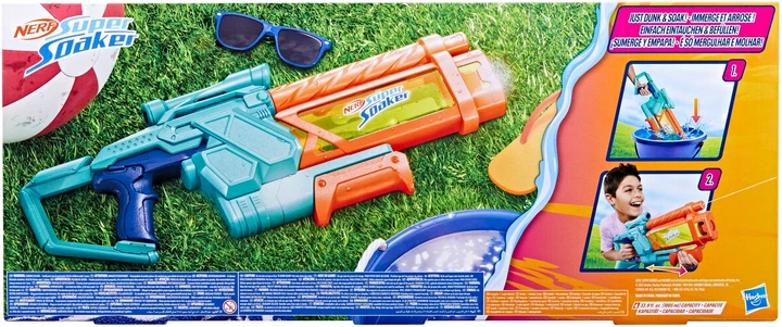 Miotacz wody Hasbro Nerf Super Strzał Mega Wrzut G0999 (5010996279750) - obraz 8