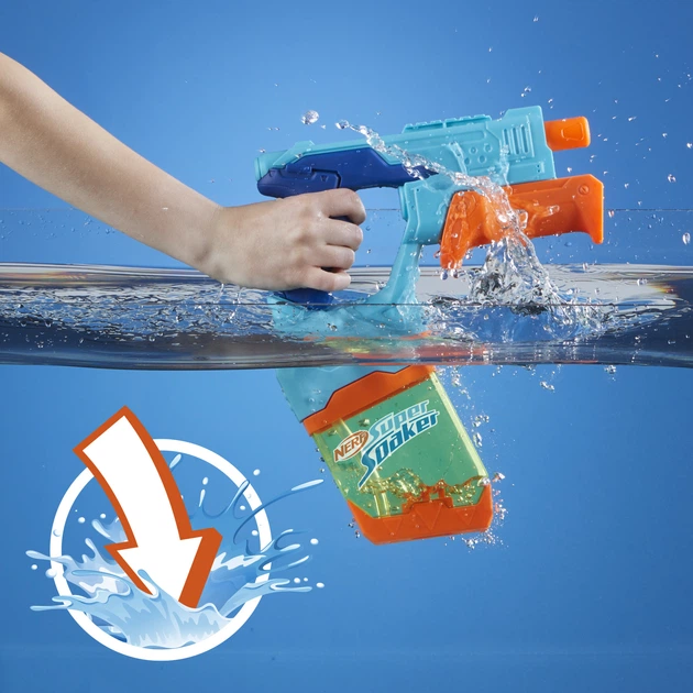 Zestaw blasterów wodnych Hasbro Nerf Super Strzał Napełnij i wrzuć 2 szt G0995 (5010996281074) - obraz 8