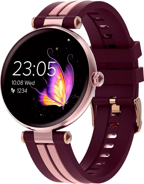 Smartwatch Canyon Semifreddo SW-61 Pink-Cherry (CNS-SW61BR) - obraz 2