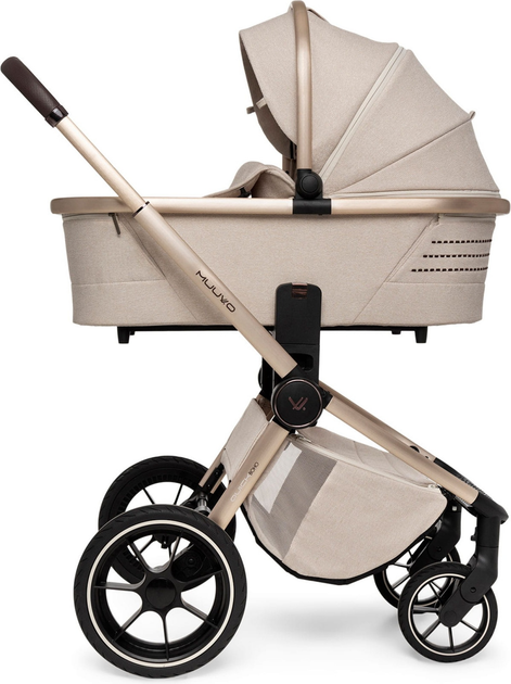 Wózek spacerowy połączony Muuvo Quick 2 w 1 Boho Brown (5904261050598) - obraz 9