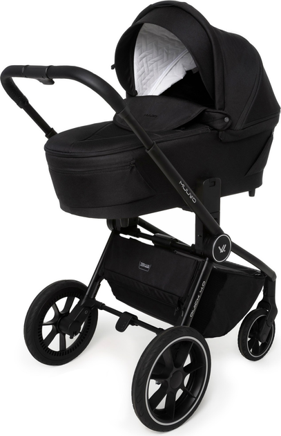 Wózek spacerowy połączony Muuvo Quick 2 w 1 4.0 Classic Black (5904261050338) - obraz 1