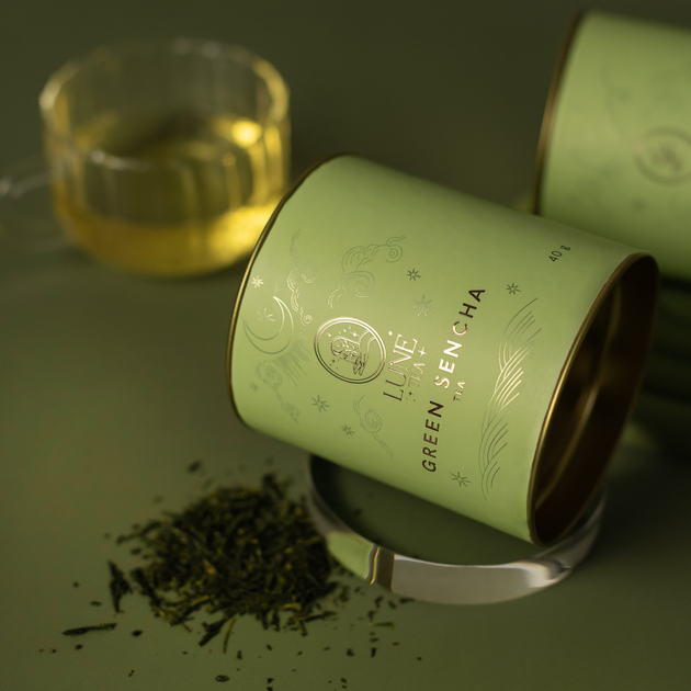 Herbata sypana Lune Tea Green Sencha 40 g (5905413165115) - obraz 3