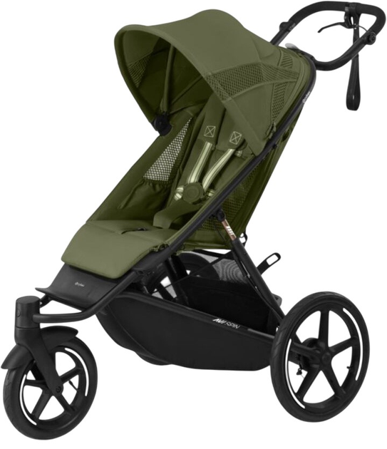 Wózek spacerowy sportowy Cybex Avi Spin Moss Green Gold (4063846513284) - obraz 1