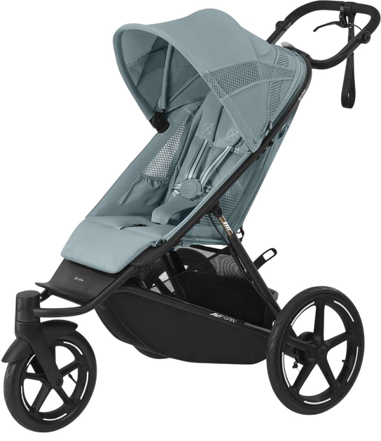 Wózek spacerowy sportowy Cybex Avi Spin Stormy Blue Gold (4063846468171) - obraz 1