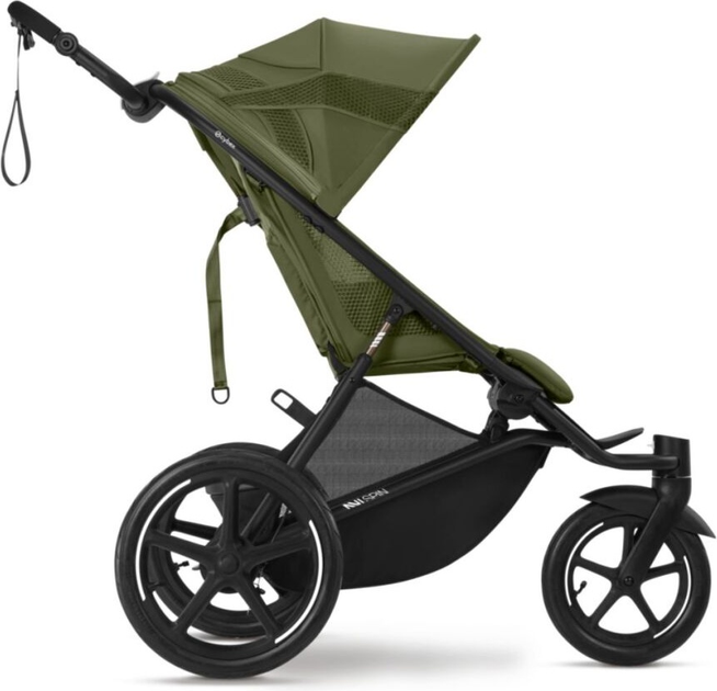 Wózek spacerowy sportowy Cybex Avi Spin Moss Green Gold (4063846513284) - obraz 7