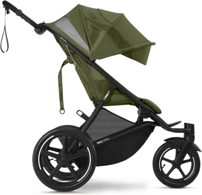Wózek spacerowy sportowy Cybex Avi Spin Moss Green Gold (4063846513284) - obraz 9
