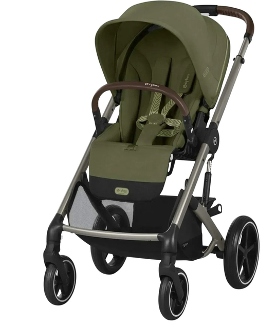 Wózek spacerowy sportowy Cybex Balios S Lux TPE Moss Green Gold (4063846511204) - obraz 1