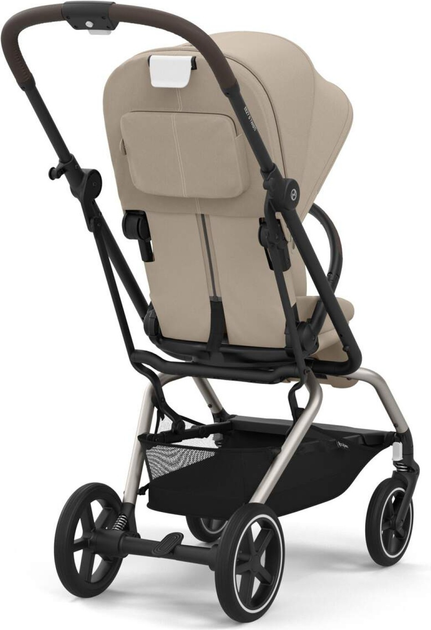 Wózek spacerowy sportowy Cybex Eezy S Twist+ 2 TPE Almond Beige Gold (4063846450527) - obraz 1