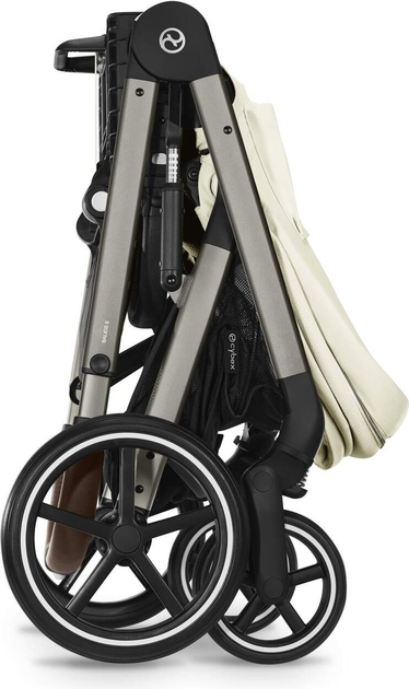 Wózek spacerowy sportowy Cybex Balios S Lux Seashell Beige Gold 2024 (4063846476305) - obraz 6