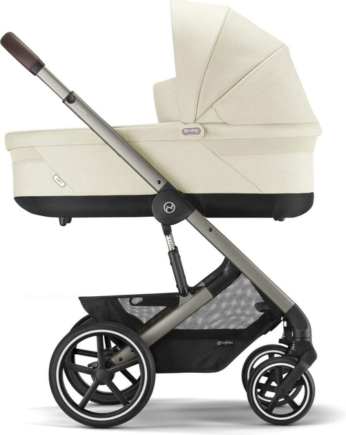 Wózek spacerowy sportowy Cybex Balios S Lux Seashell Beige Gold 2024 (4063846476305) - obraz 7