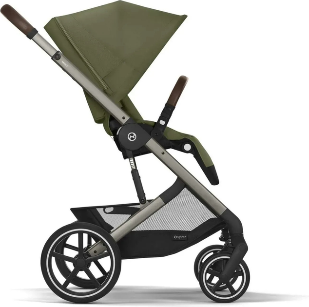 Wózek spacerowy sportowy Cybex Balios S Lux TPE Moss Green Gold (4063846511204) - obraz 4