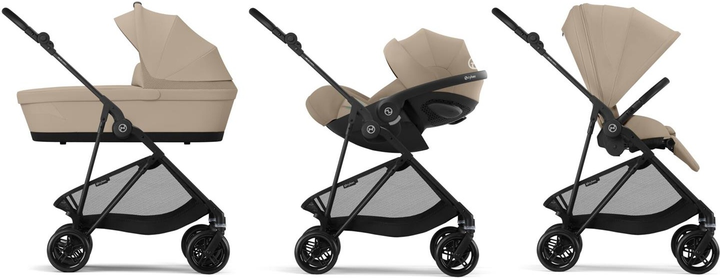 Wózek spacerowy sportowy Cybex Melio Carbon Almond Beige (4063846510443) - obraz 4
