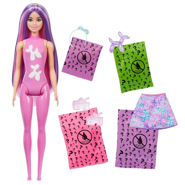 Кукла-сюрприз Barbie Color Reveal Шариковые любимцы (JFV58) - изображение 3