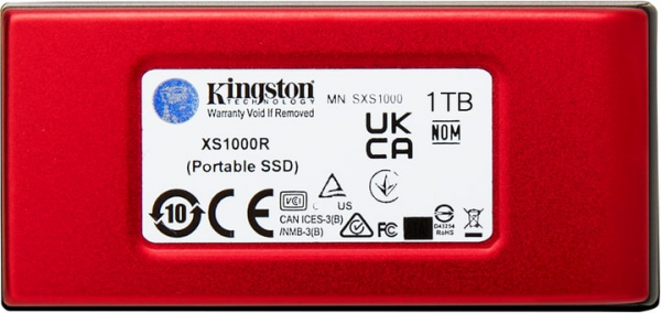 SSD накопичувач Kingston xs1000 1tb usb 3.2 Gen 2 Type-C (sxs1000r/1000g) - Фото 3 SSD накопичувач Kingston xs1000 1tb usb 3.2 Gen 2 Type-C (sxs1000r/1000g) - зображення 3